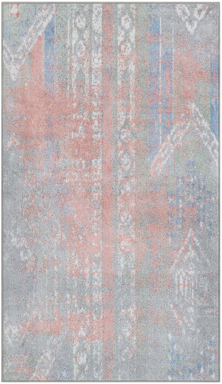 3' 3 x 5' 3 Montague · Abstract Washable Rug, multi