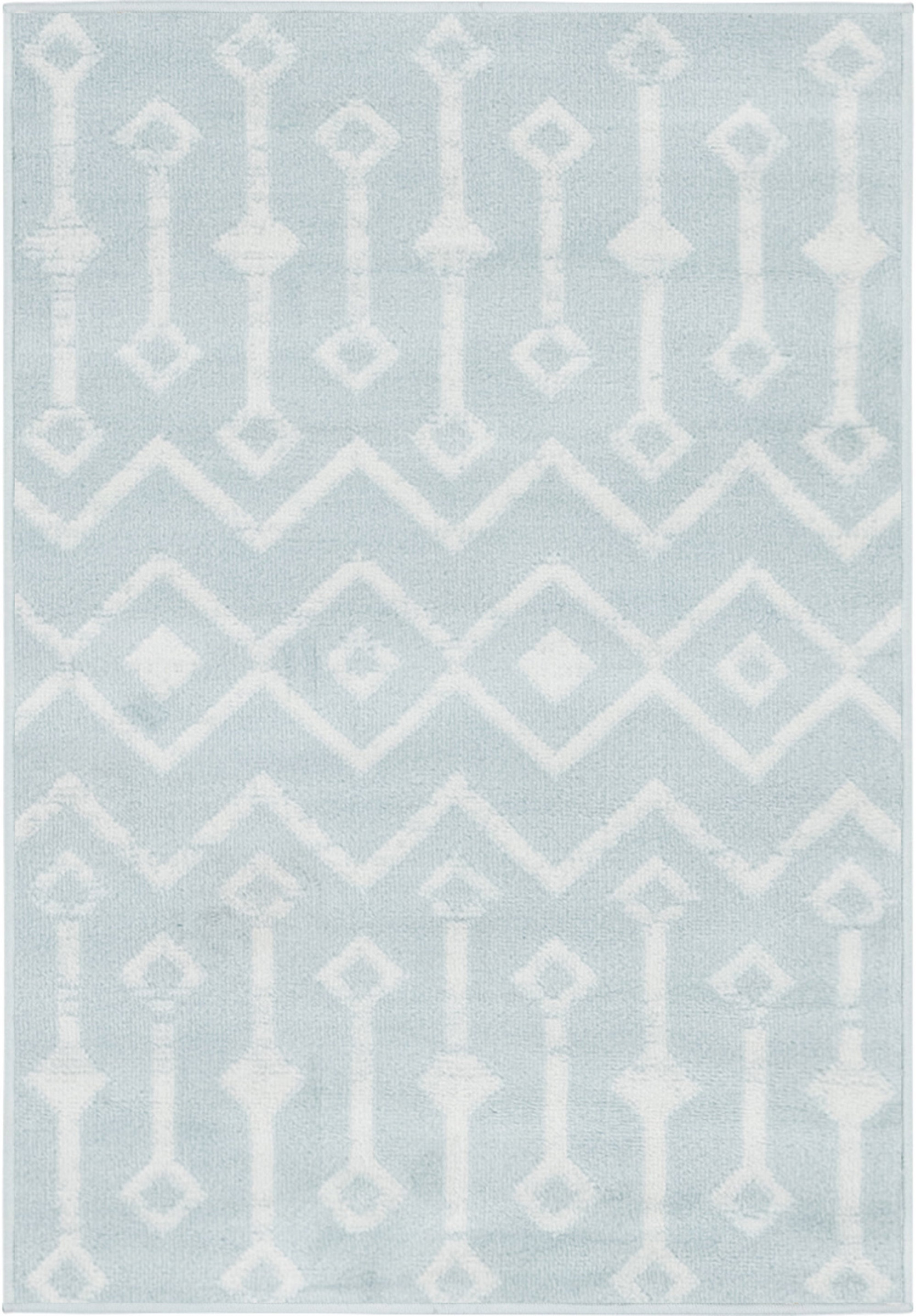 2' x 3' Dudley · Chevron rug