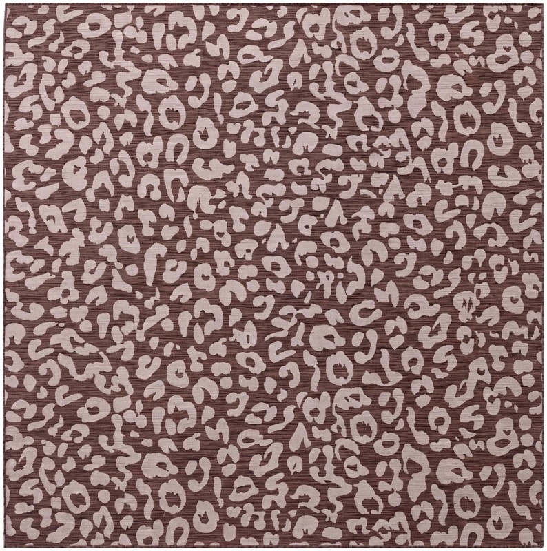 10' x 10' Cardamom · Animal print Outdoor Rug, brown