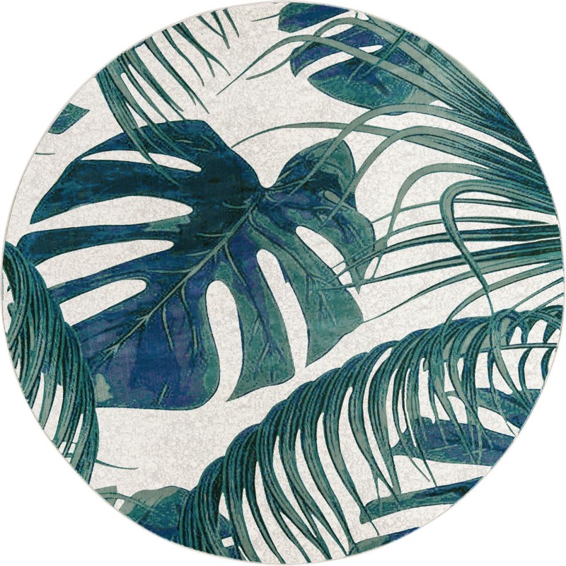 Britton · Floral / botanical rug, ivory