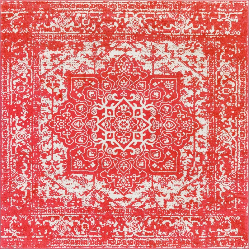 Birch · Border rug, pink
