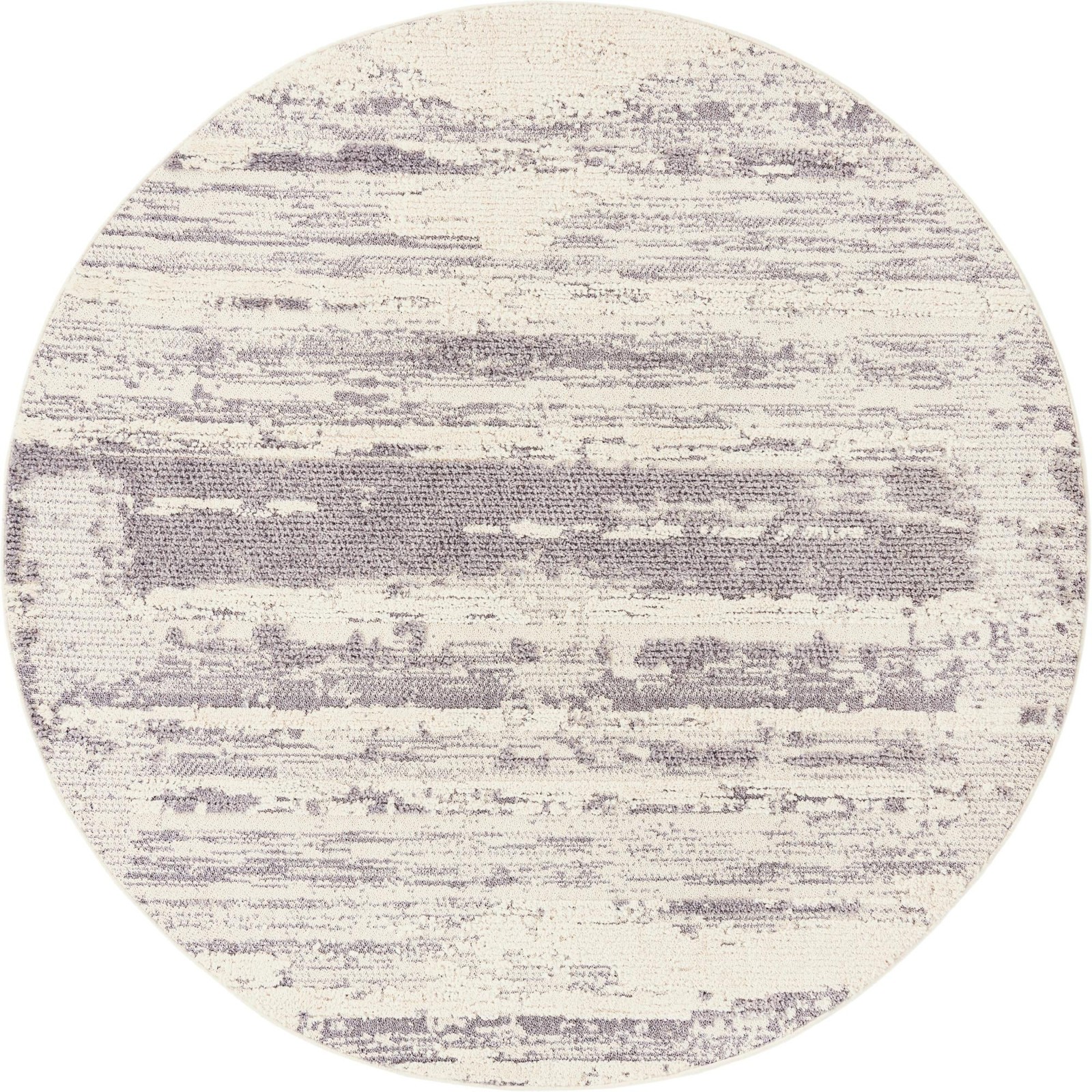 7' x 7' Edgerton · Abstract rug, sand