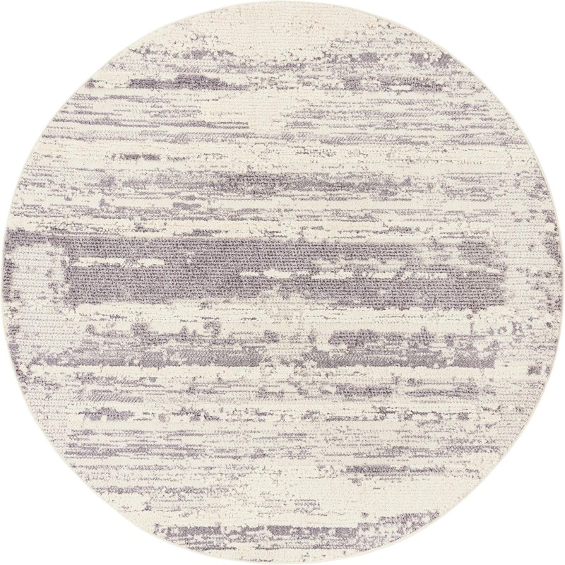 7' x 7' Edgerton · Abstract rug, sand