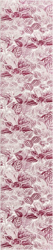 2' 7 x 12' Herrick · Floral / botanical rug, fuschia