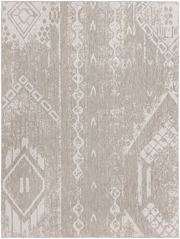 9' x 12' Wildman · Diamond Outdoor Rug, gray