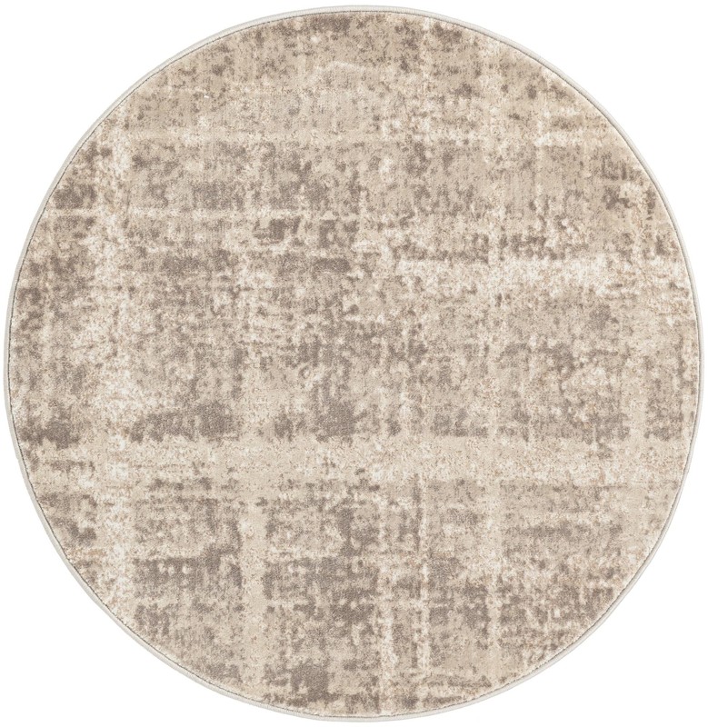 Maplewood · Abstract grid rug, beige and ivory