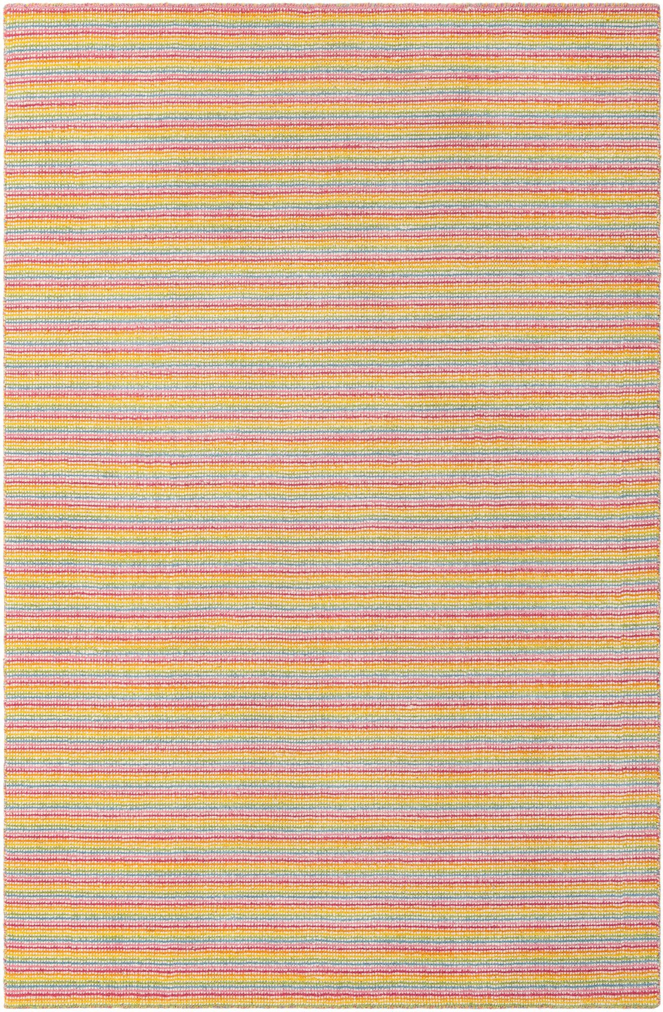 5' 1 x 8' Ouray · Lines Wool Rug, multi