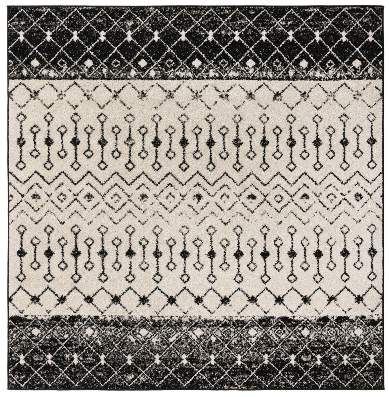7' 10 x 7' 10 Vernon · Border rug