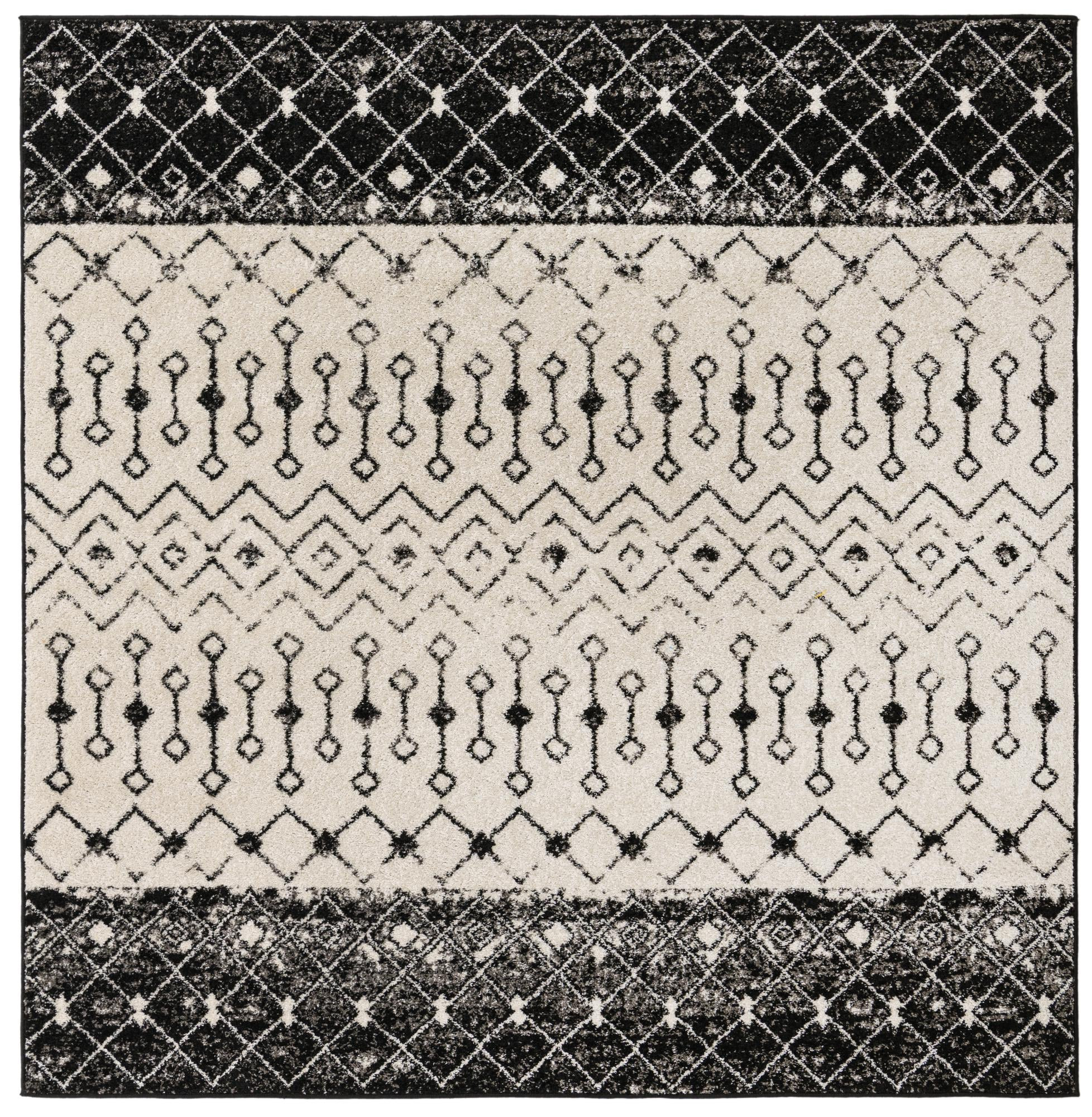 7' 10 x 7' 10 Vernon · Border rug