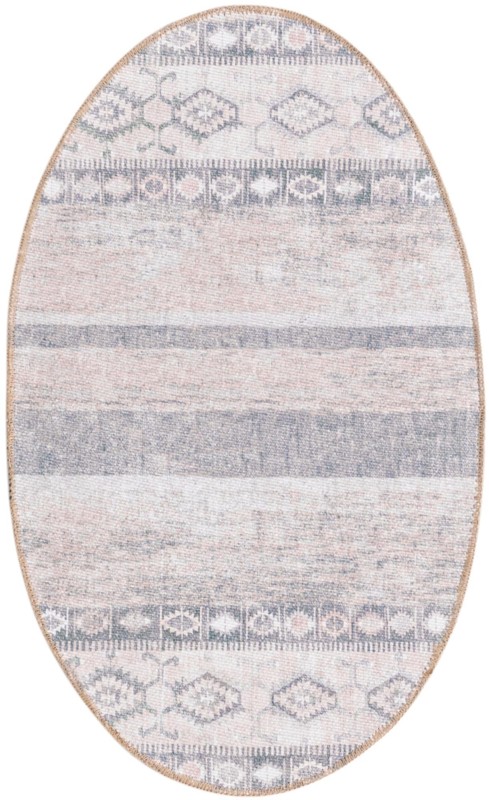 Dalton · Border Washable Rug, gray