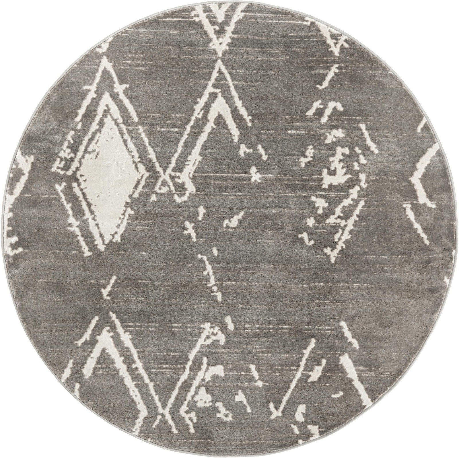 5' 3 x 5' 3 Sorrel · Diamond rug