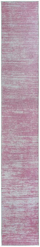 2' 6 x 16' Prewitt · Striped rug, pink