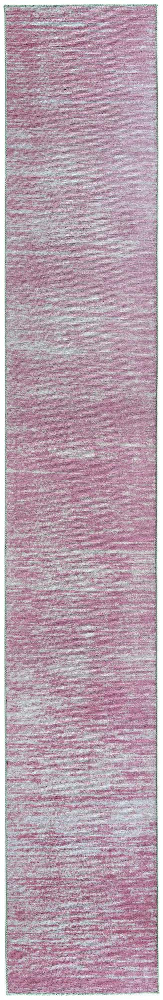 2' 6 x 16' Prewitt · Striped rug, pink