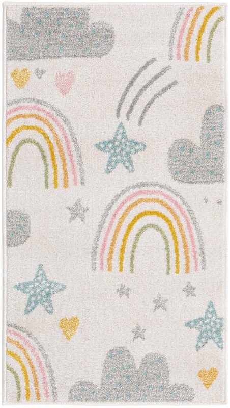Canton · Pictoral rug, ivory