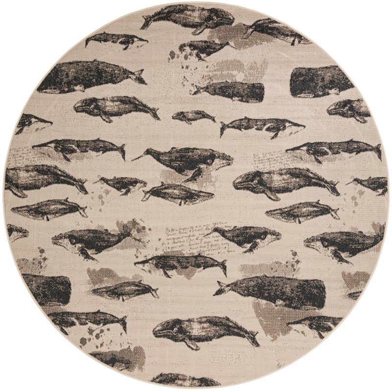 Cantrell · Pictoral Outdoor Rug, beige