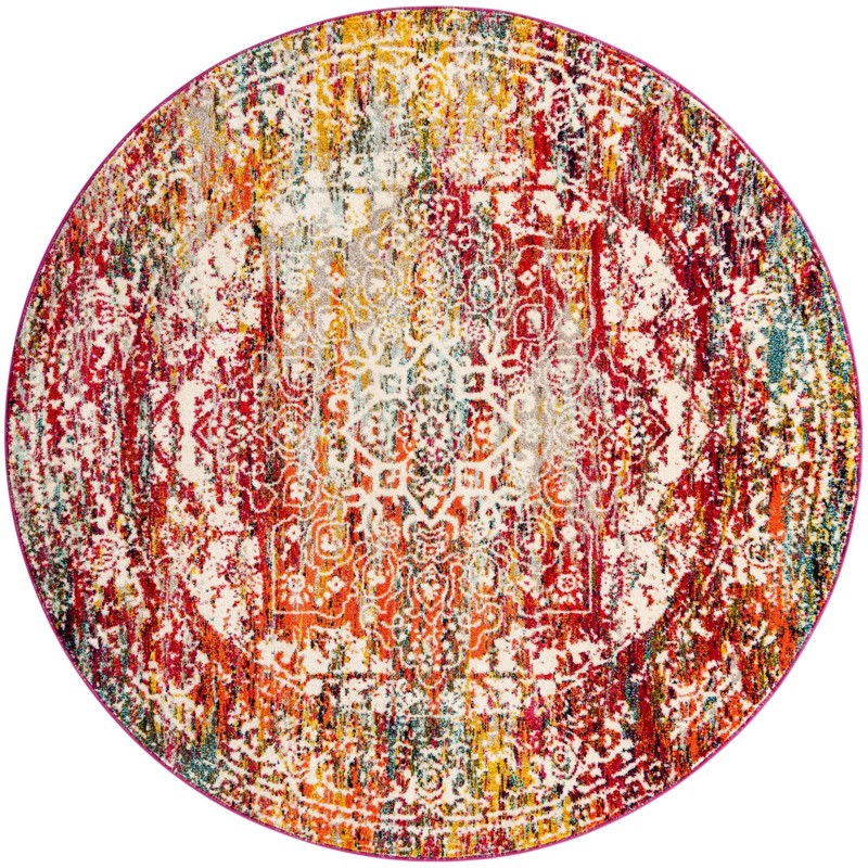 Birch · Medallion rug, multi