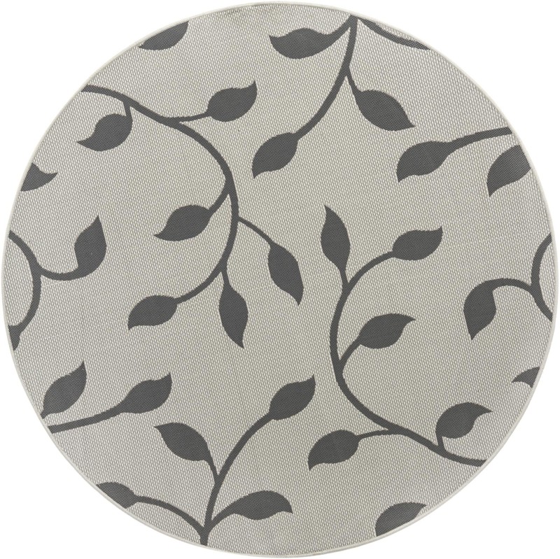 6' x 6' Fanshawe · Floral / botanical Outdoor Rug