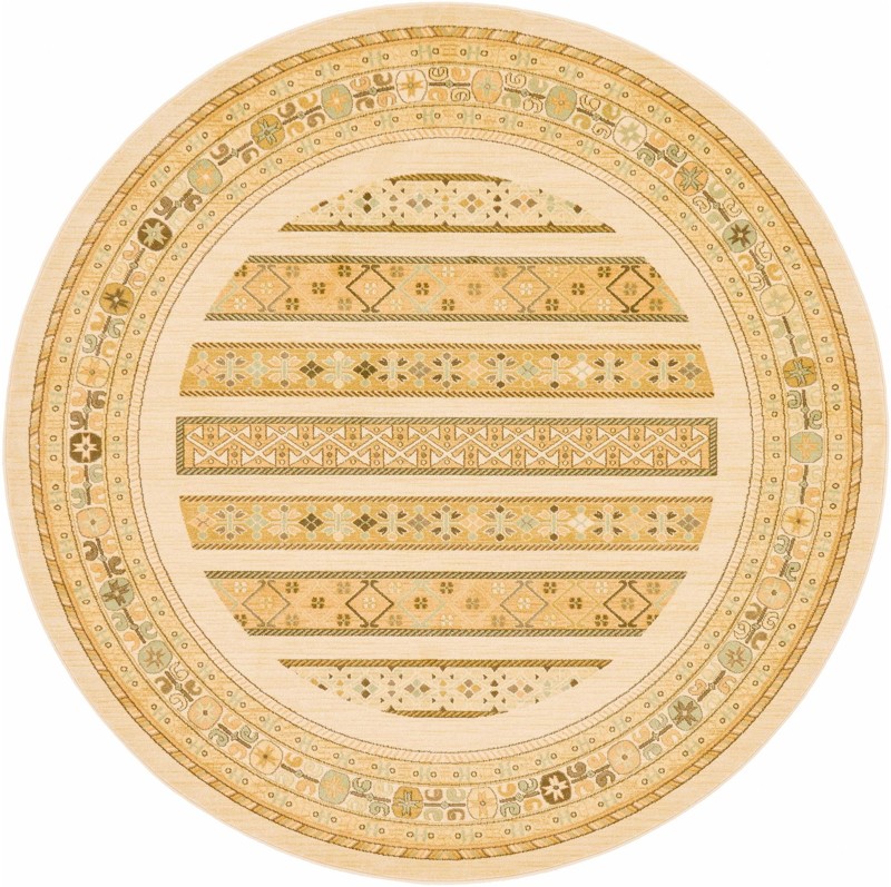 8' x 8' Quarry · Border rug