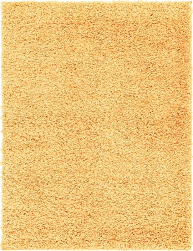 10' x 13' Dunham · Solid Shag Rug, yellow