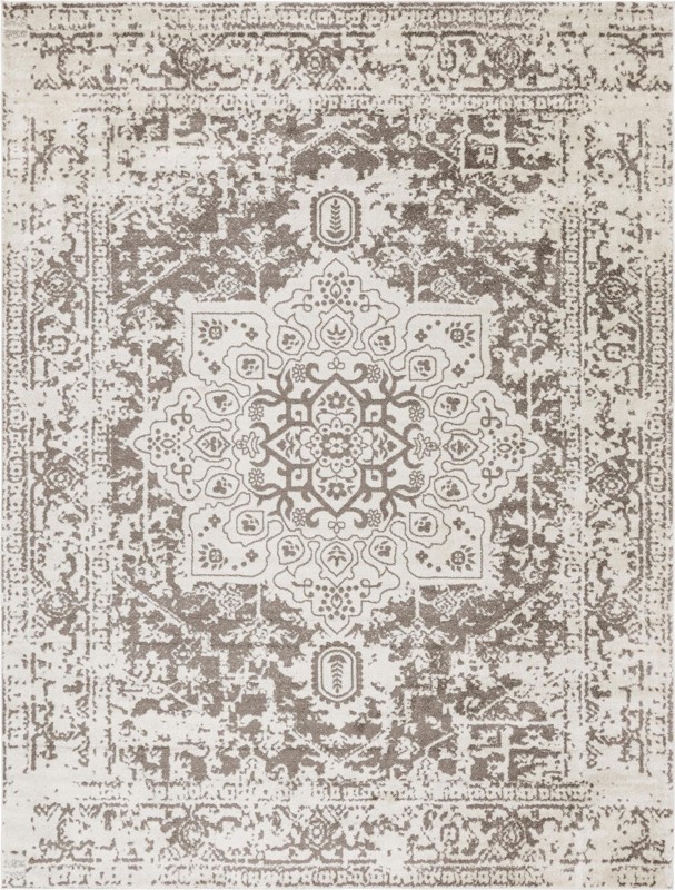 Birch · Border rug, white