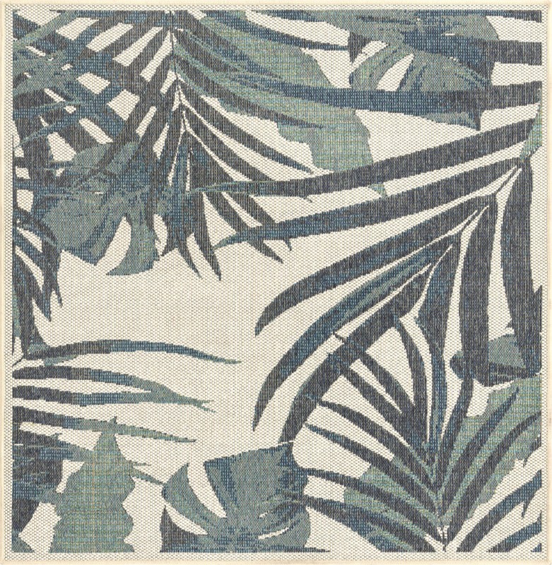 Allington · Floral / botanical Outdoor Rug, ivory