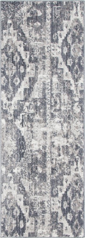Quinn · Abstract rug, gray
