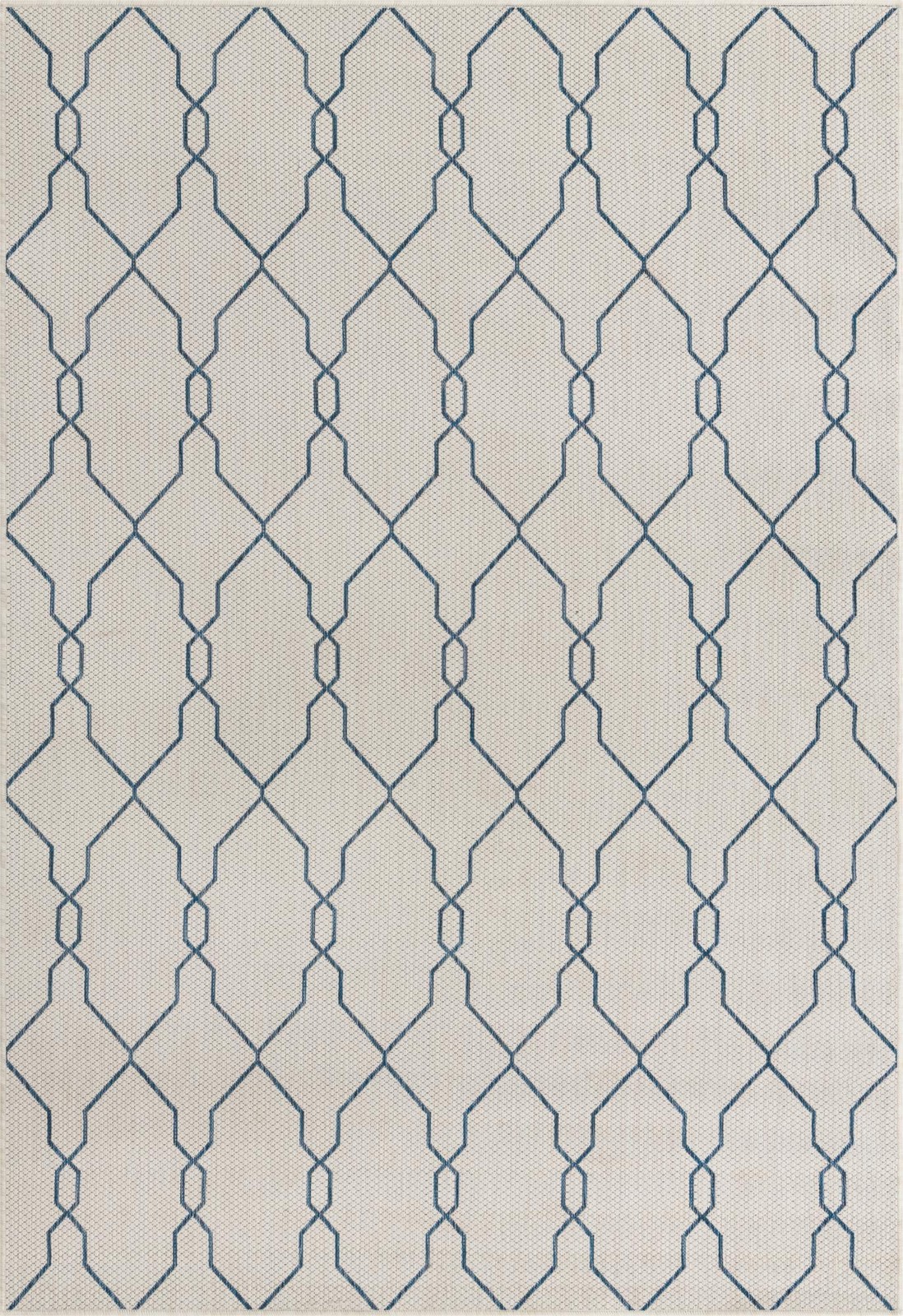 6' x 9' Bronson · Geometric Outdoor Rug, ivory