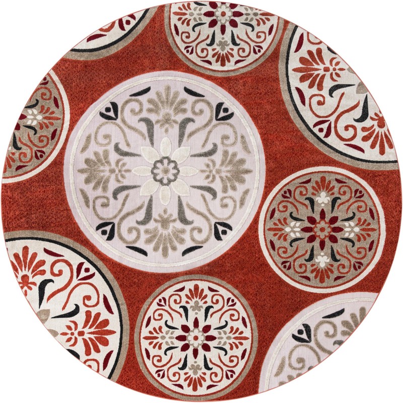 10' x 10' Racine · Floral / botanical Outdoor Rug