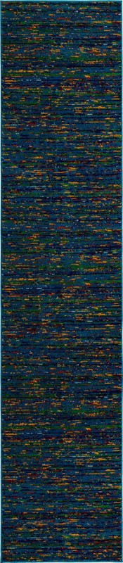 Thackeray · Abstract rug, navy