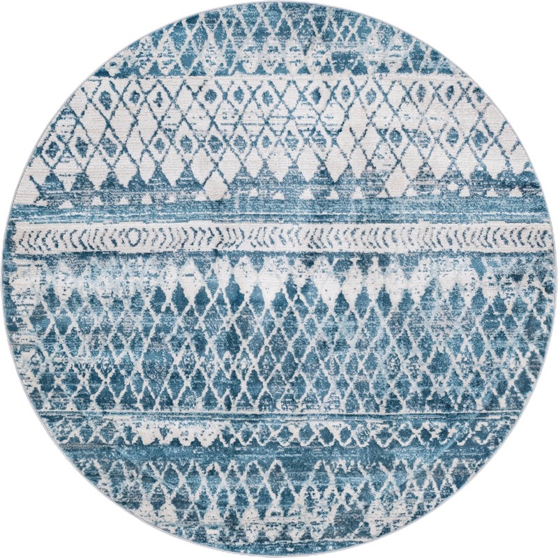 Collier · Diamond rug, blue