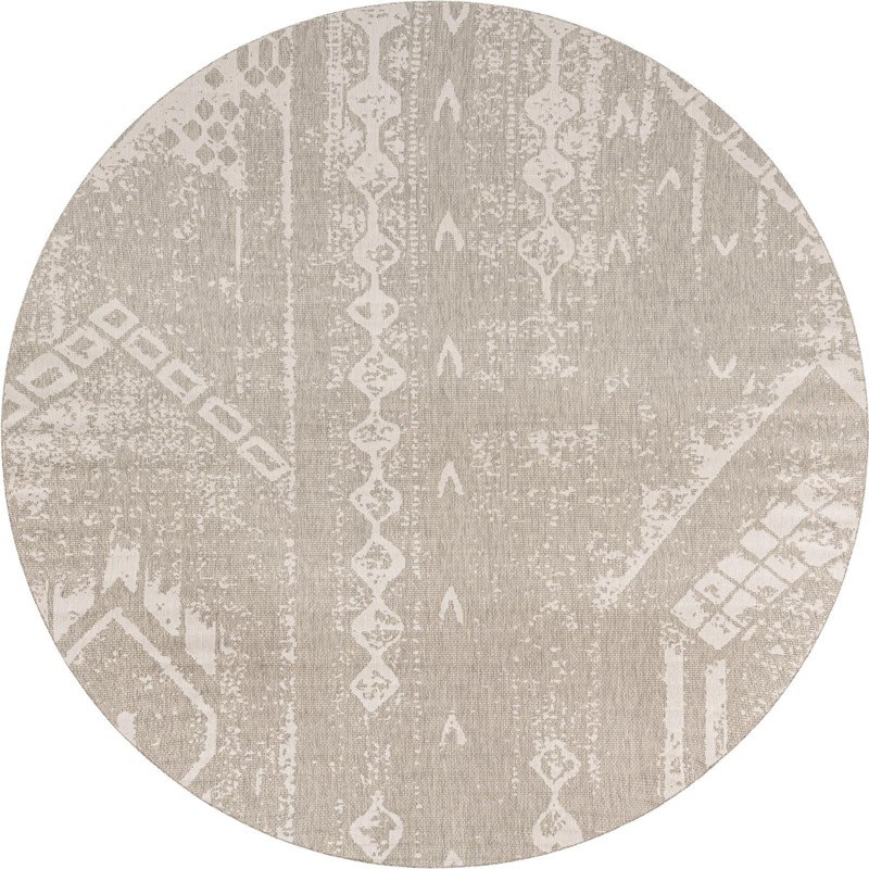 Wildman · Geometric Outdoor Rug, gray