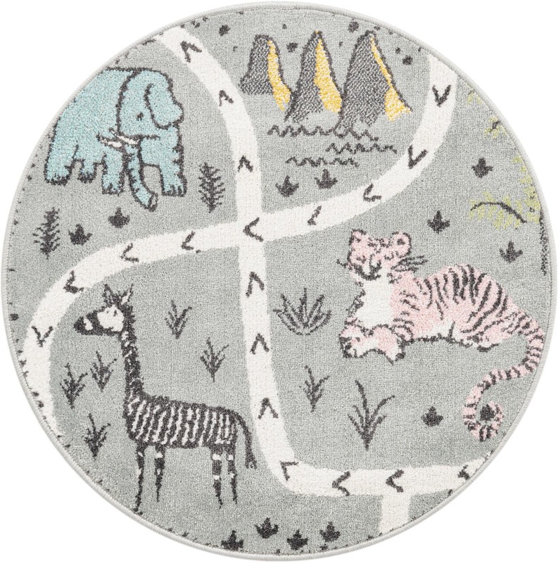 Briar · Pictoral rug, gray