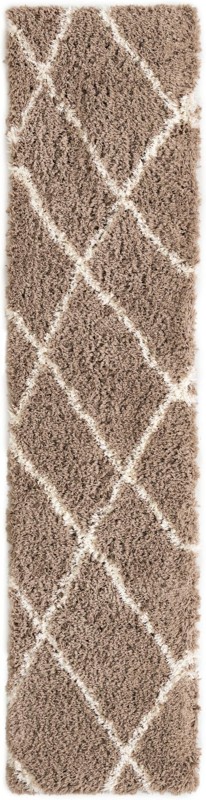 Rockingham · Diamond Shag Rug, khaki