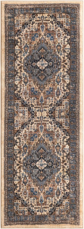 Arrow · Border rug, tan
