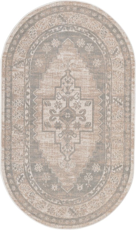 3' x 5' 3 Ligonier · Border rug, mink