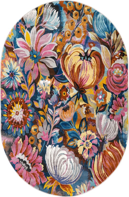 4' x 6' Wheatley · Floral / botanical rug, multi