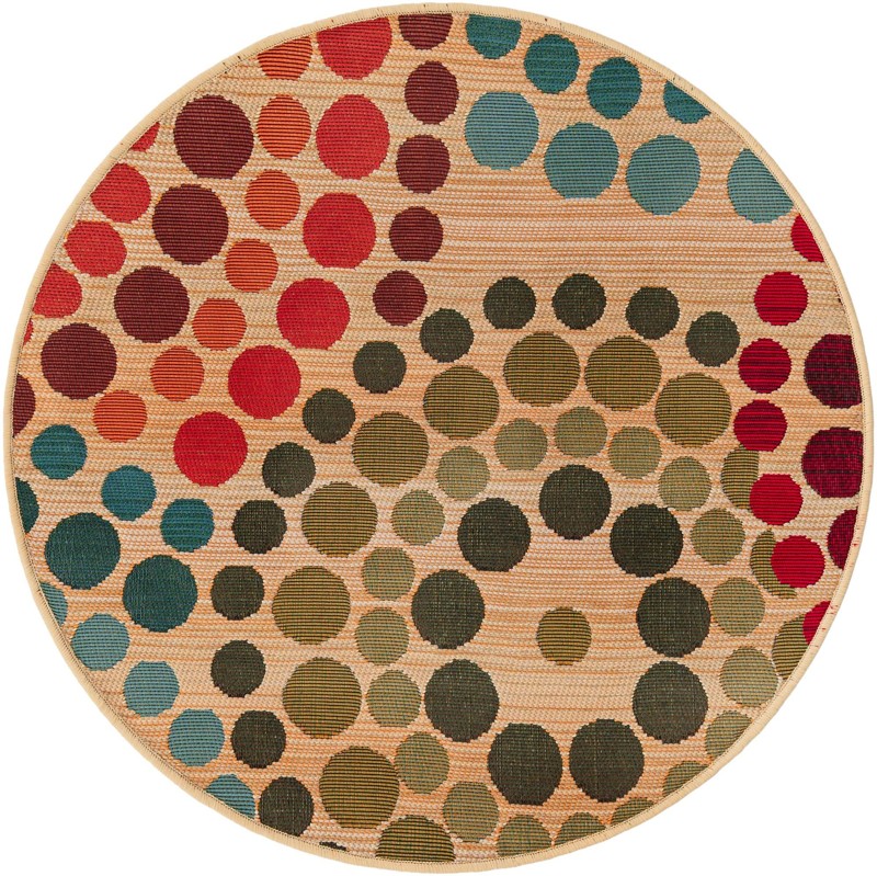 2' 7 x 2' 7 Lomax · Abstract Outdoor Rug
