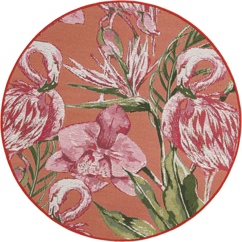 3' x 3' Highland · Border Outdoor Rug