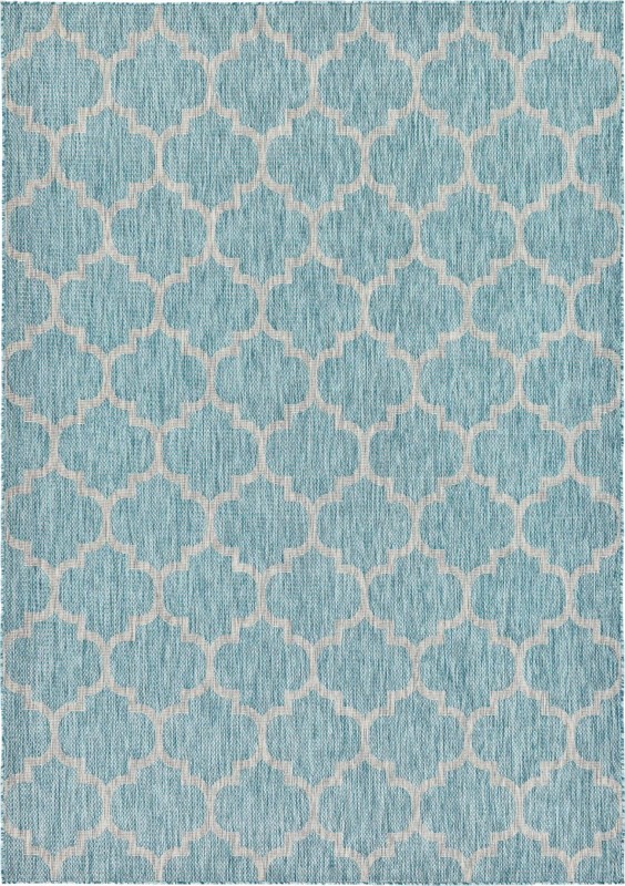 7' 10 x 11' Fanshawe · Geometric Outdoor Rug