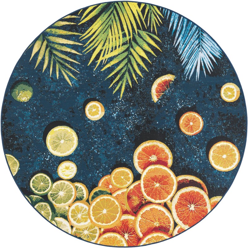 6' x 6' Lomax · Abstract Outdoor Rug