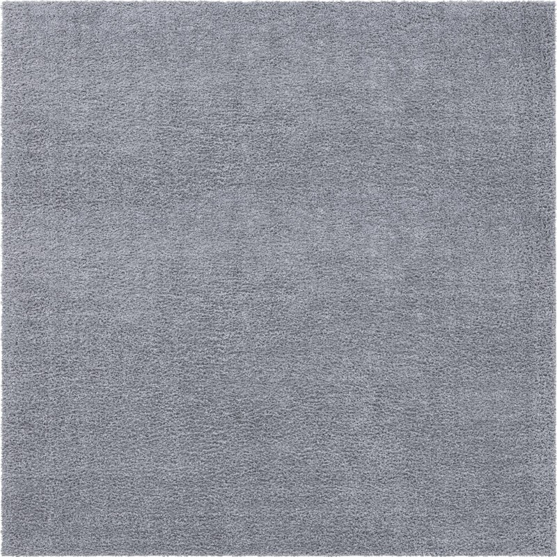 7' 10 x 7' 10 Dunham · Solid Shag Rug, lgrey