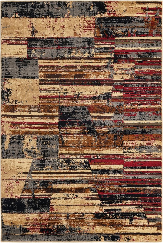 4' x 6' Cora · Abstract rug, multi