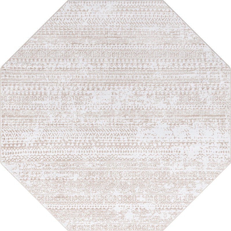 Gleason · Geometric rug, snow white