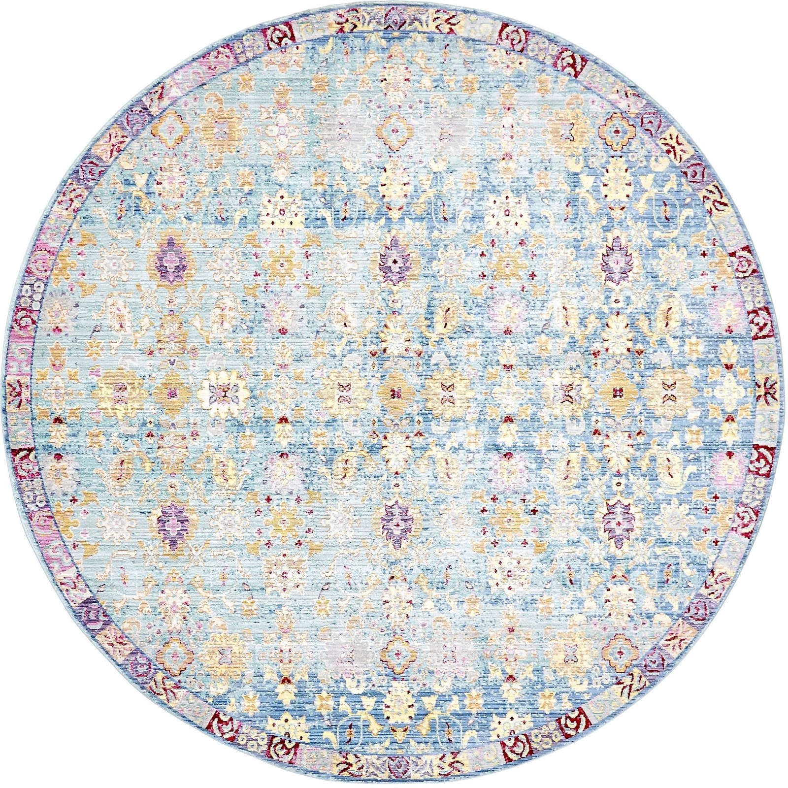 8' x 8' Latham · Border rug
