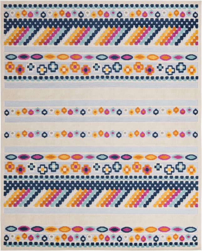 9' x 12' Tanner · Geometric Outdoor Rug, gray