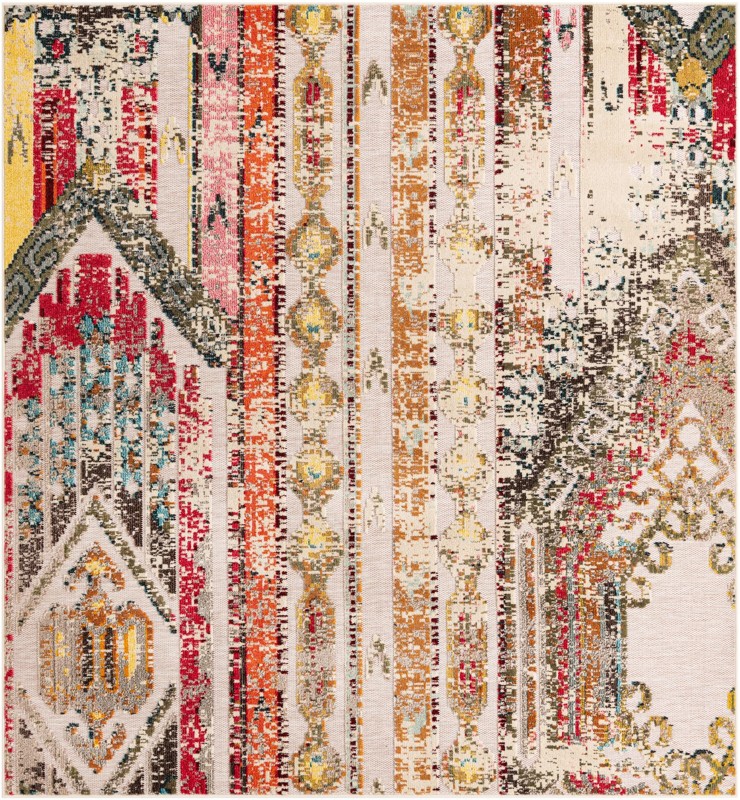 Cleary · Abstract Outdoor Rug, multi beige