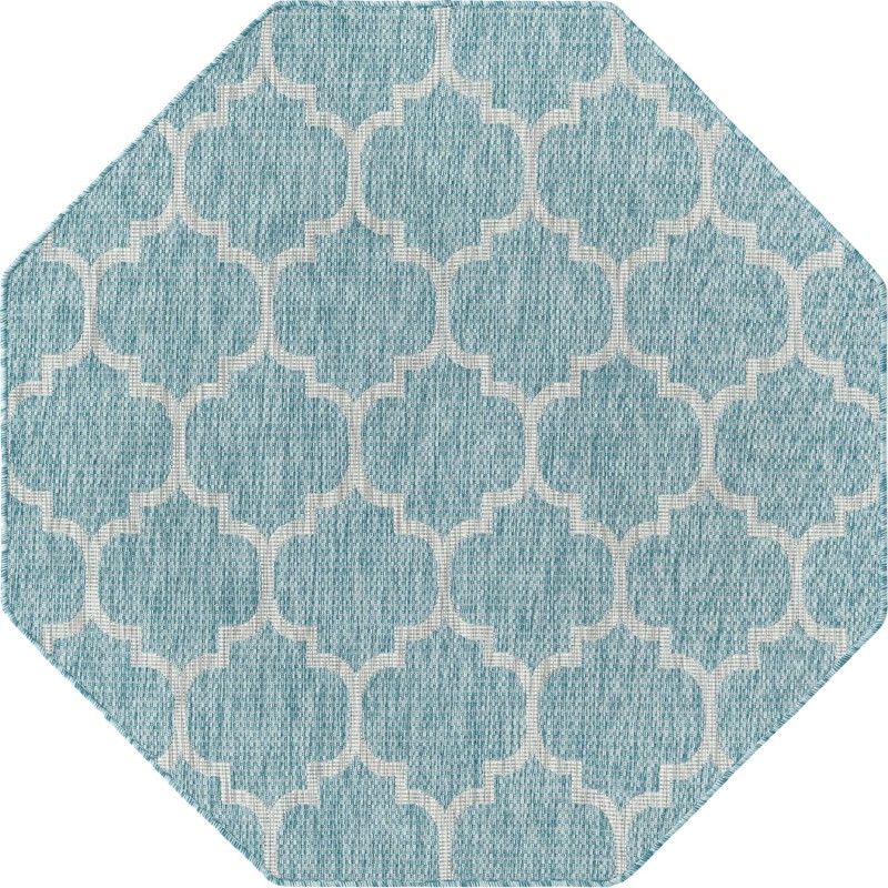 5' 3 x 5' 3 Fanshawe · Lattice Outdoor Rug