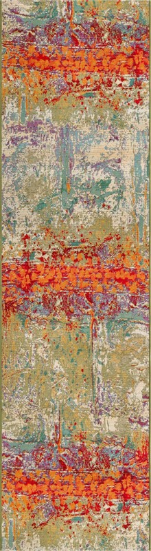 2' 7 x 10' Lomax · Abstract Outdoor Rug