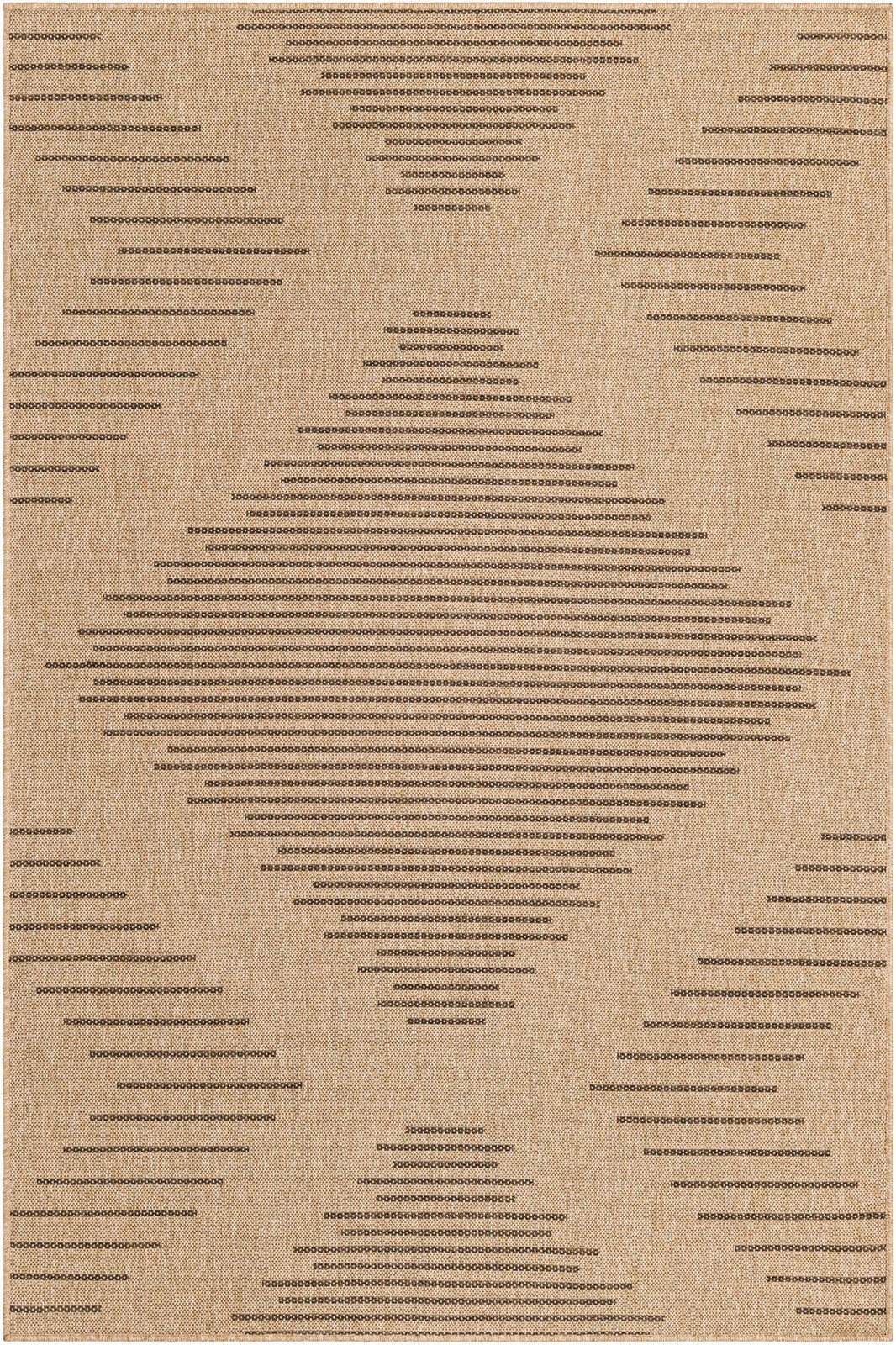 5' 3 x 8' Alger · Diamond rug, natural