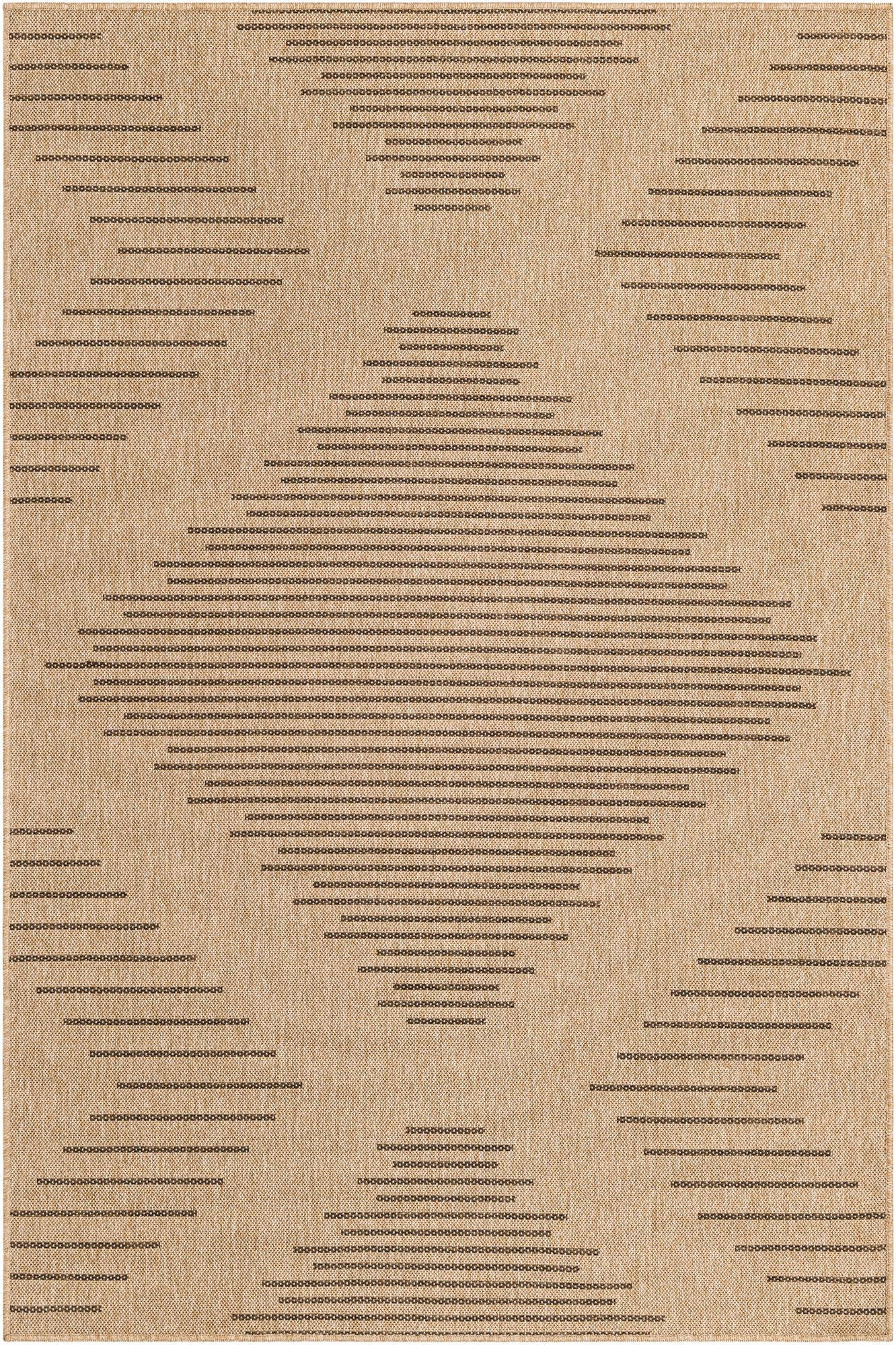 5' 3 x 8' Alger · Diamond rug, natural